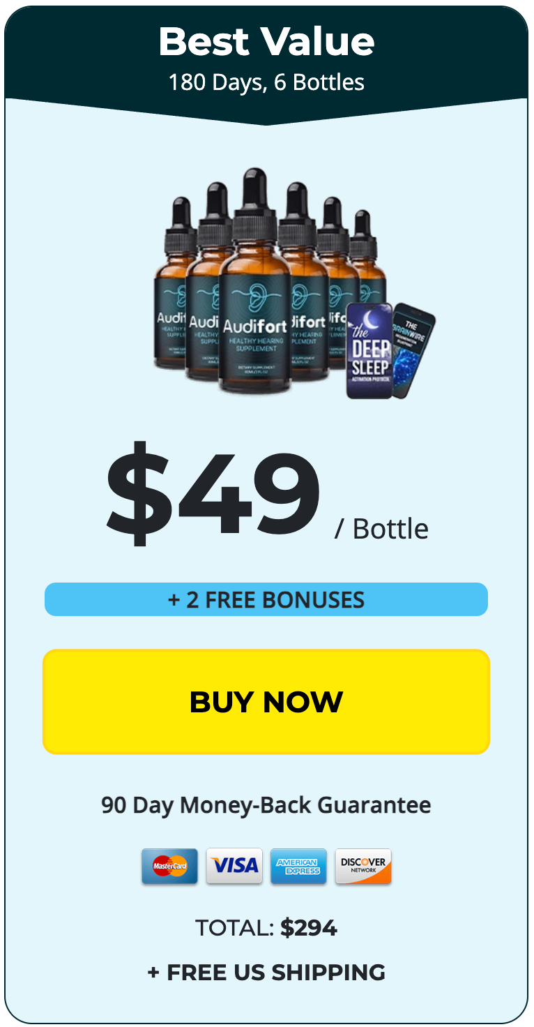 Audifort Buy 6 Bottles