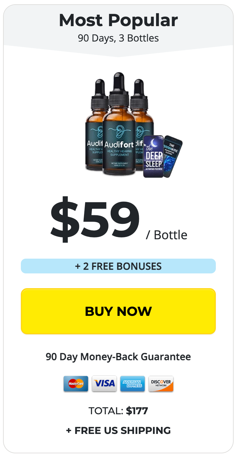 Audifort Buy 3 Bottles